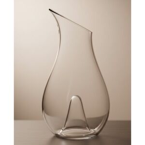 RIEDEL Clear Glass Wine Decanter Single Piece 9"H x 6"L Elegant Barware